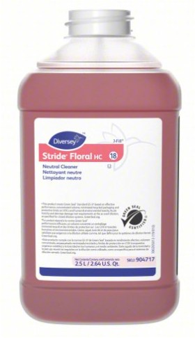 Diversey Stride Floral HC Neutral Cleaner 904717 - 2.5 Liter J 